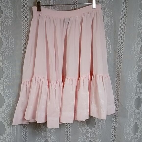 VTG 60s WEST ROCKMOUNT RANCH WEAR CUSTOM SKIRT SIZE ML /28/30 MADE IN U.S.A - Picture 2 of 9